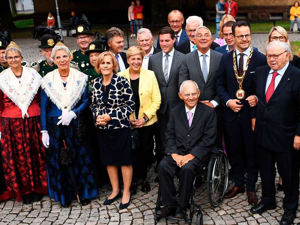 Festakt zum 80. Geburtstag von Wolfgang Schuble