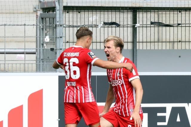 Die Führung des SC Freiburg II gegen den VfL Osnabrück hält nur drei Minuten