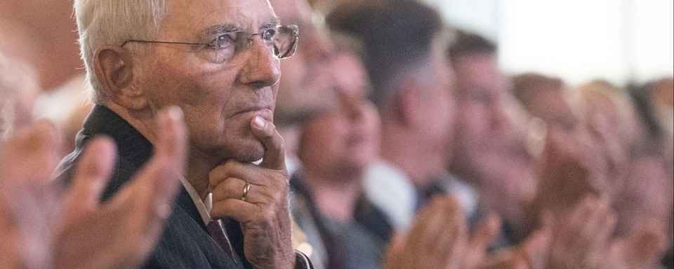 Ein Hauch von Abschied zum 80. Geburtstag von Wolfgang Sch�uble