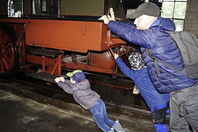 Beim Mitmach-Aktionstag der Kandertalbahn kann man Eisenbahnromantik erleben