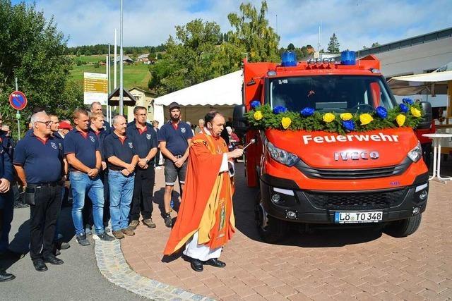 Gertehaus von Feuerwehr und Bergwacht in Muggenbrunn eingeweiht