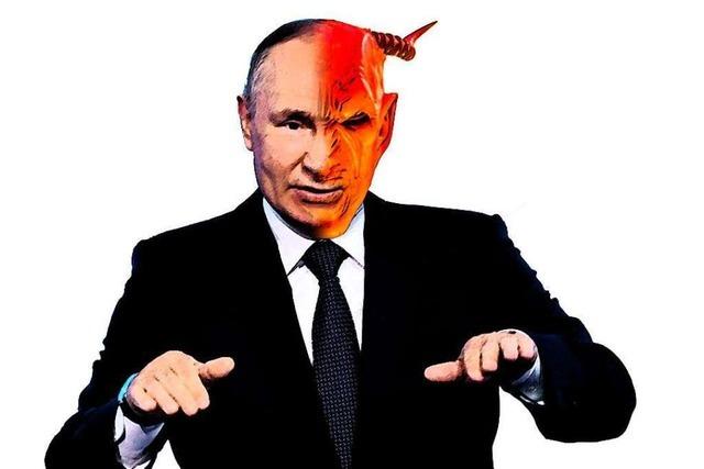Fr manche ist Putin ein Held, fr andere ein Dmon