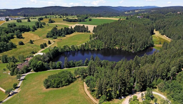 Der Schlchtsee in Grafenhausen wird v...erden durch die Kurtaxe mitfinanziert.  | Foto: Wilfried Dieckmann