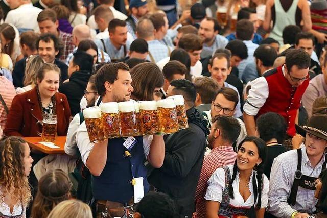 Oktoberfest in Mnchen: Spiel mit ungewissem Ausgang