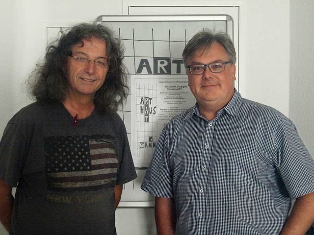 Michael Rudigier (links) und Grwihls Brgermeister Carsten Quednow  | Foto: Karin Stckl-Steinebrunner