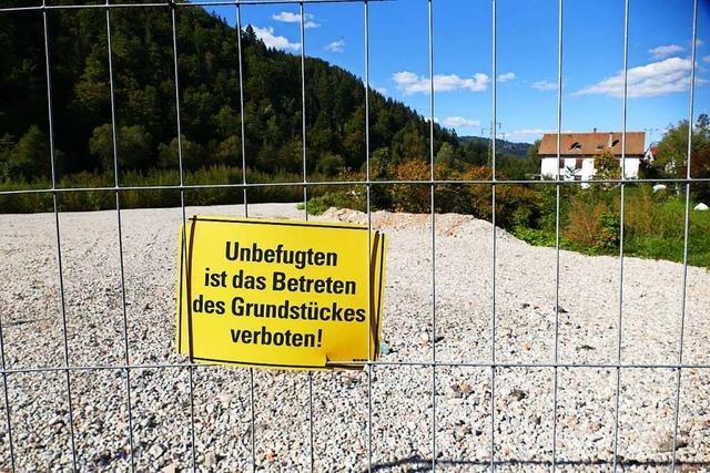 Kanalauffüllung in Schopfheim wirft Fragen auf