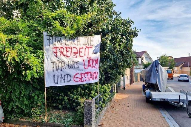 Anwohner des Friesenheimer Wohngebiets Kruttenau und der Ortsvorsteher sind sich ber die Verkehrssituation uneinig