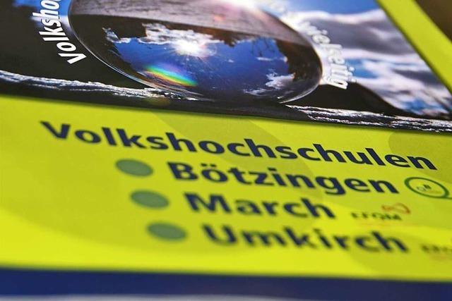 Volkshochschulen March, Umkirch und Btzingen starten Semester mit vielen Prsenzkursen