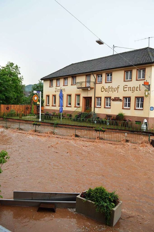 Das Hochwasser in Schuttertal 2021  | Foto: Wilhelm Billharz