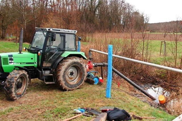 Landratsamt Lörrach verbietet die Wasserentnahme aus Gewässern