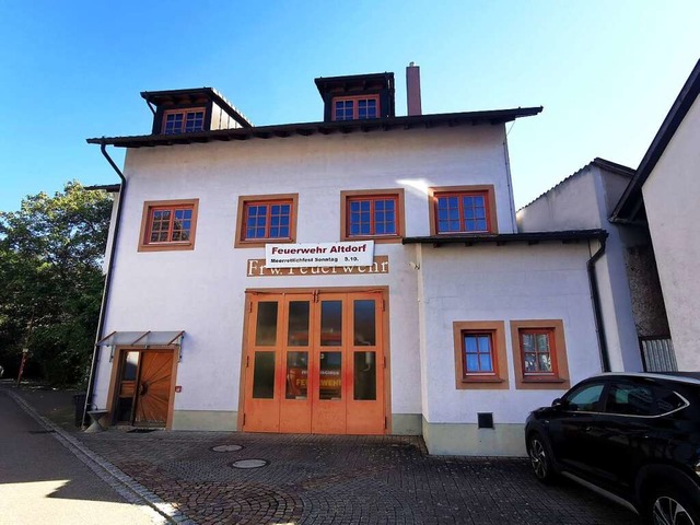 Das Feuerwehrhaus in Altdorf   | Foto: Sandra Decoux