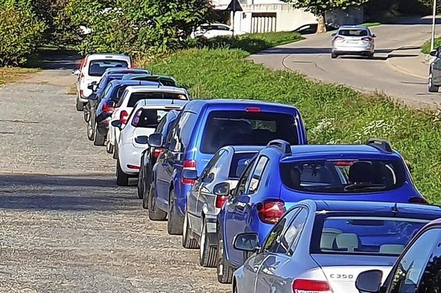 Ein neuer Parkplatz fr Tiengen