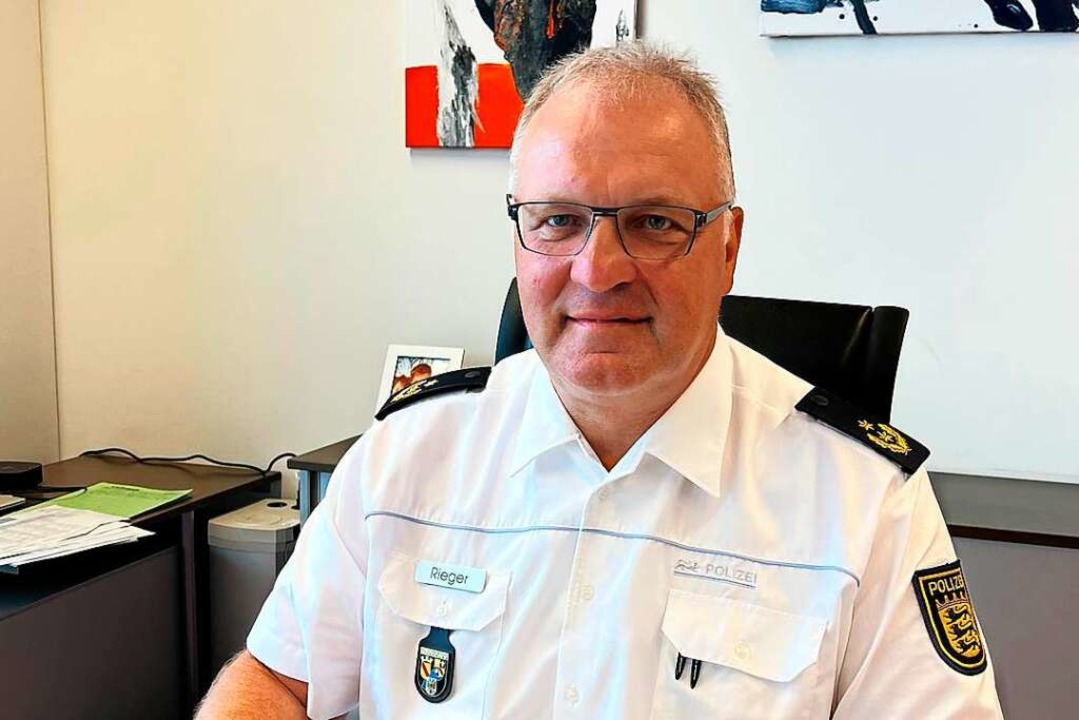 Seit Mai Offenburger Polizeipräsident: Jürgen Rieger.  | Foto: ddn