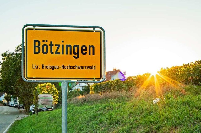 Btzingen bekommt bald neue Ortsschild... Zusatz &#8222;Weinbaugemeinde&#8220;.  | Foto: Hubert Gemmert