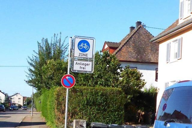 Radfahrer geben in Brkle-Bleiche das Tempo vor