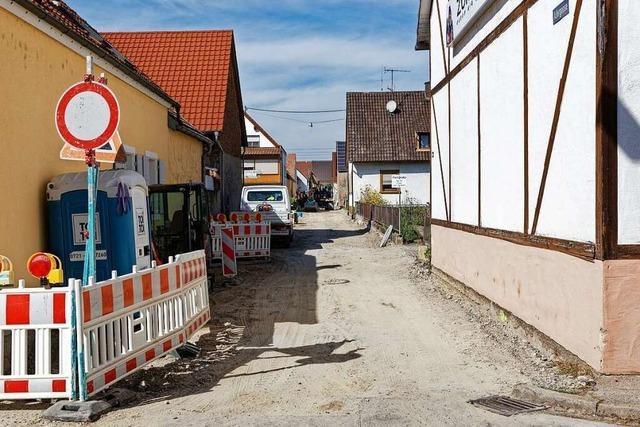 Sanierung der Adlergasse in Wyhl wird nochmals teurer