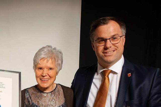 Maria-Theresia Rist ist Trgerin des Friedenspreises 2022 beider Laufenburg