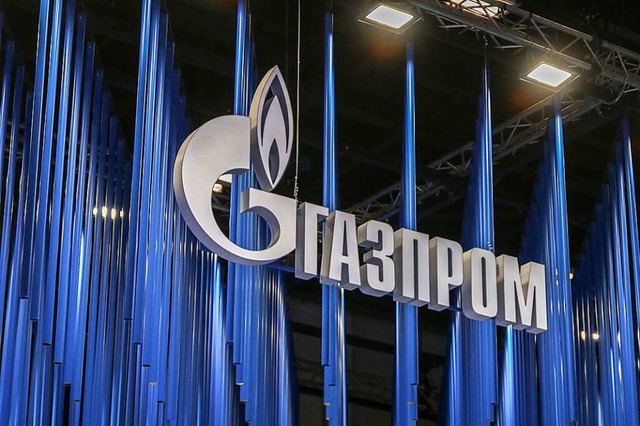 Das Logo von Gazprom  | Foto: Maksim Konstantinov (dpa)