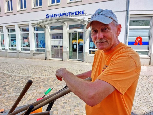 Auch Frank Lefanczyk, Stadtreiniger in...n Brger- und Verkehrsverein gewidmet.  | Foto: Stadt Emmendingen