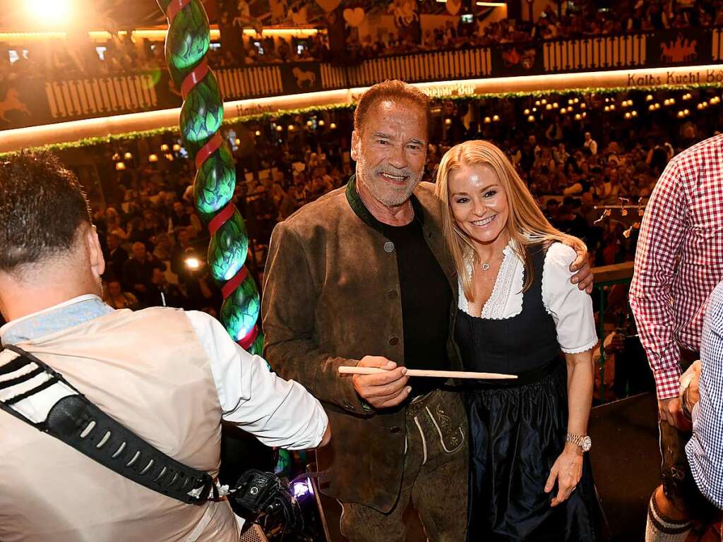 Arnold Schwarzenegger zeigt sich mit seiner Freundin Heather Milligan