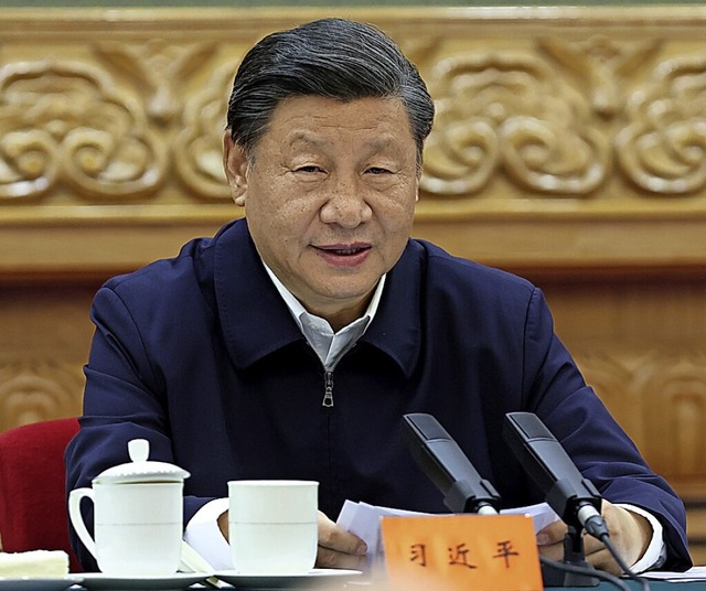 Staatschef Xi Jinping im Juli in Peking  | Foto: Yao Dawei