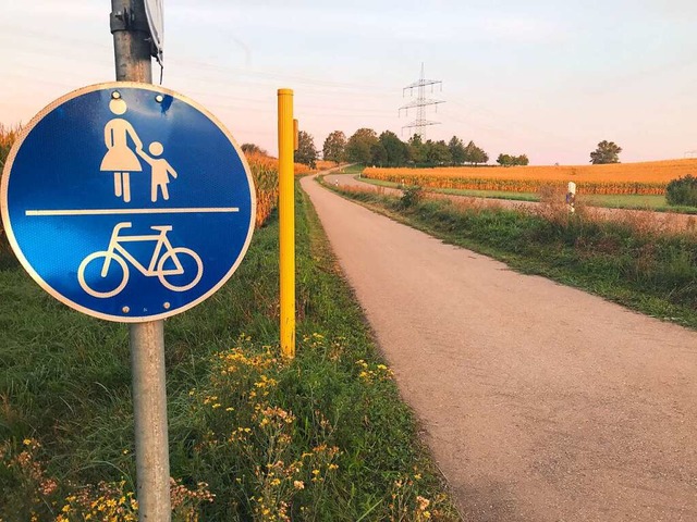 Der Rad- und Fuweg zwischen Bad Belli... der B3 brchte einige Verbesserungen.  | Foto: Jutta Schtz