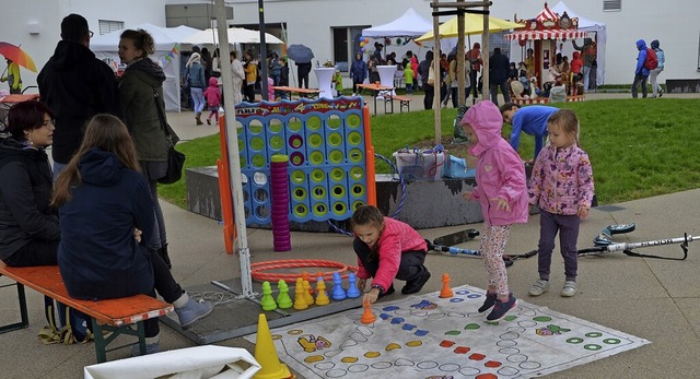 Spiele - nicht immer im Sinn der vorgesehenen Regeln gespielt, aber egal &#8230;  | Foto: Yvonne Siemann