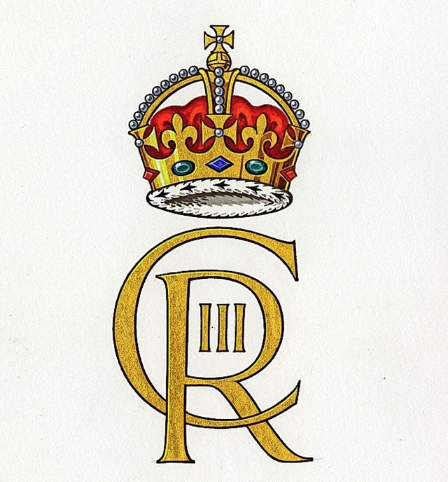 Neues Monogramm von Charles III.  | Foto: Buckingham Palace (dpa)