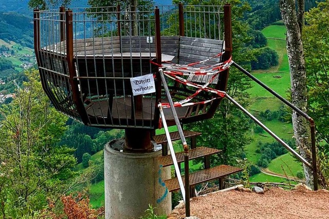 Der Streit um die Aussichtsplattformen in Todtnauberg geht in eine neue Runde.  | Foto: Franziska Brnner