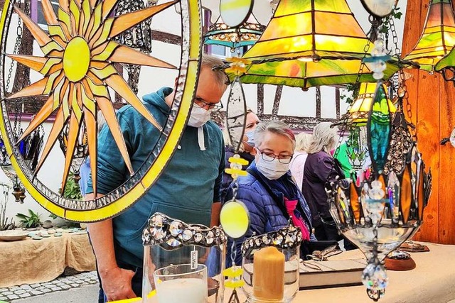 Eine reiche Auswahl bietet der Holzene...sthandwerkermarkt auch in diesem Jahr.  | Foto: Elisabeth Zumkehr