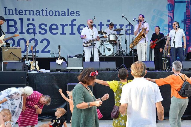 Das Internationale Blserfestival ist ...n Namen gibt es nun aber eine Debatte.  | Foto: Hannes Lauber