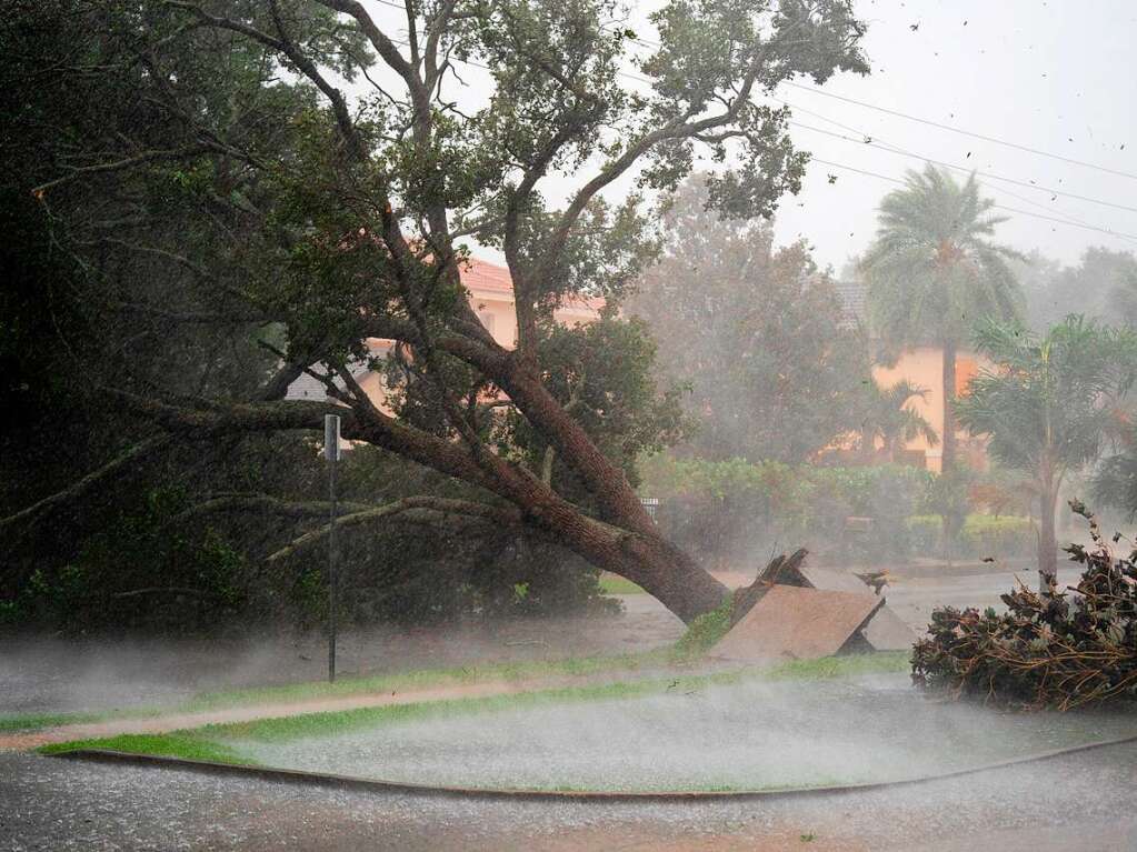 Hurrikan Ian trifft in Florida auf Land