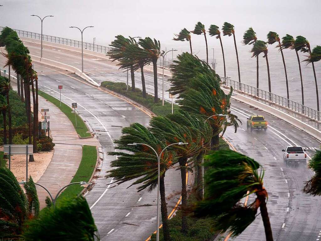 Hurrikan Ian trifft in Florida auf Land