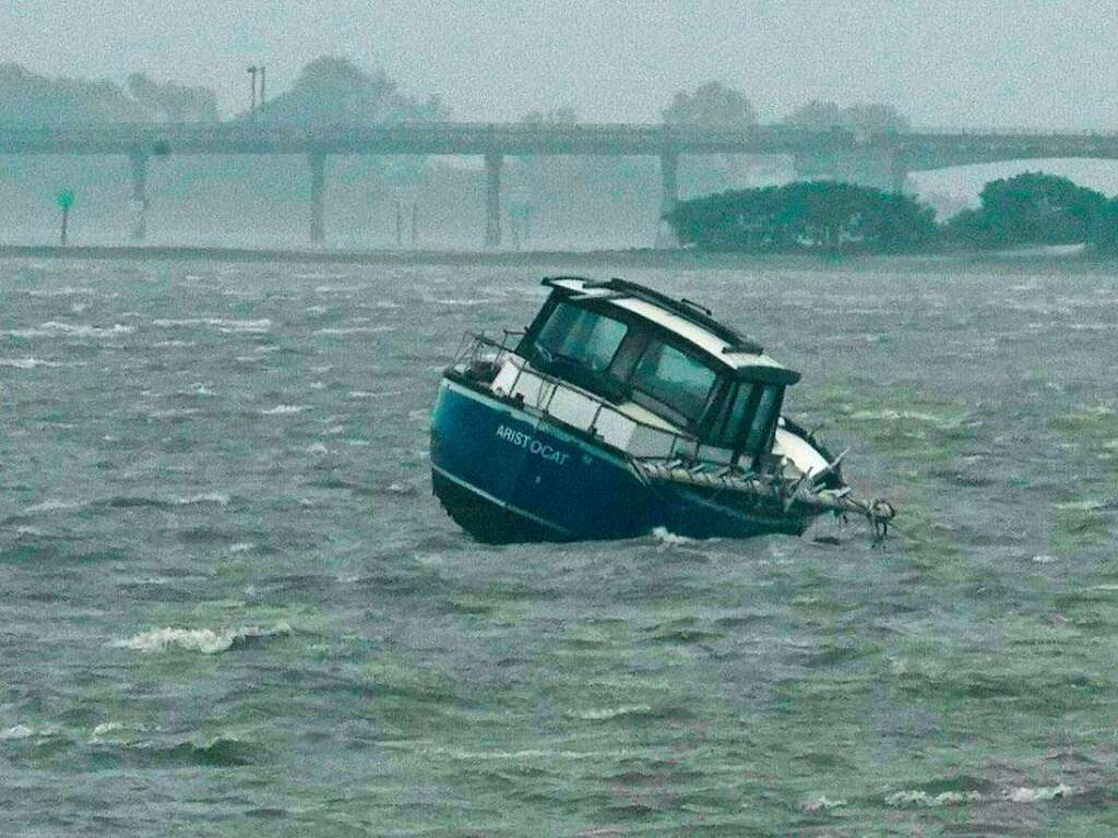 Hurrikan Ian trifft in Florida auf Land