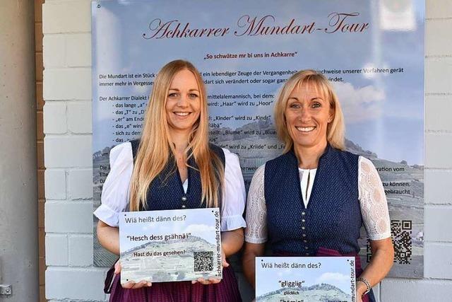 In Achkarren gibt es bald eine Tour zur Rettung des Kaisersthler Dialekts