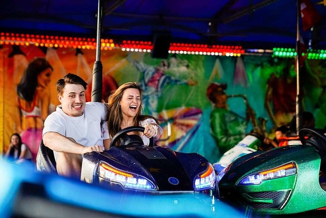 Eine Runde Autoscooter gehrt fr viel...burger Herbstmess&#8217; einfach dazu.  | Foto: FWTM - Stearlmedia