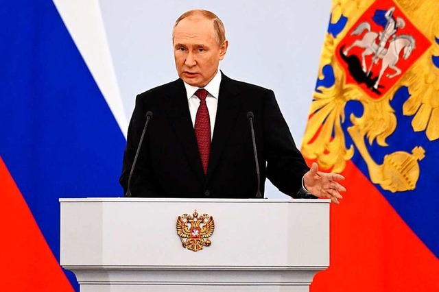 Kremlchef Wladimir Putin  | Foto: Gavriil Grigorov (dpa)