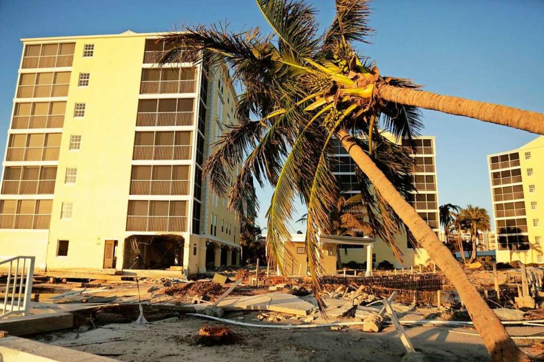 Der Wiederaufbau wird Monate, gar Jahre, dauern.  | Foto: Tampa Bay Times (dpa)