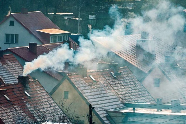 Feinstaub im Wohngebiet: Wer mit Holz ...und damit die Lungen mit Schadstoffen.  | Foto: Grzegorz Polak (stock.adobe.com)