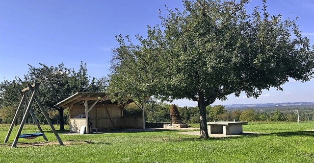 Bolzplatz Bamlach - hier halten sich g...cksicht auf die benachbarten Anwohner  | Foto: Jutta Schtz