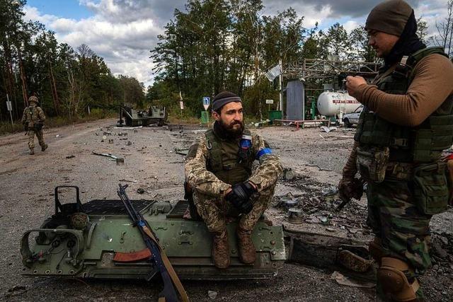 Ukrainische Armee rckt in besetzten Gebieten weiter vor