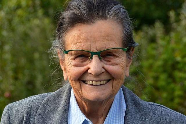 Erika Buhr aus Todtmoos wird 90 Jahre alt