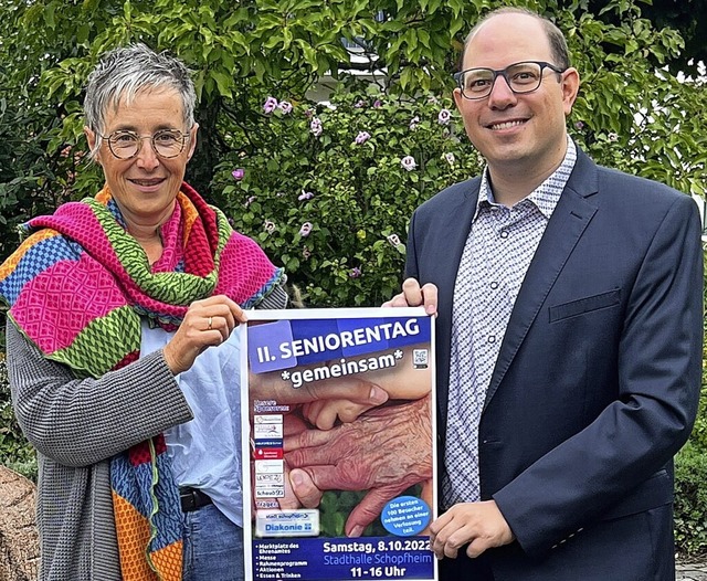 Dagmar Stettner und Patrick Bender freuen sich auf viele Besucher.  | Foto: Hens-Jrgen Hege