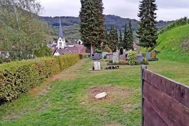 Bickensohler Rat wünscht bessere Friedhofswege