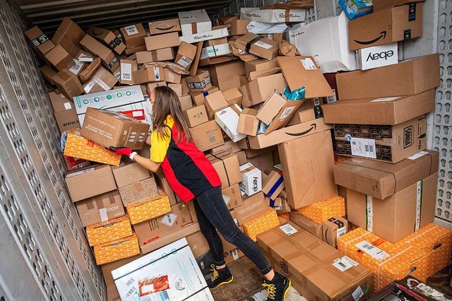 Schtzungsweise 530 Millionen Pakete w...utschland als Retoure zurckgeschickt.  | Foto: Christoph Schmidt
