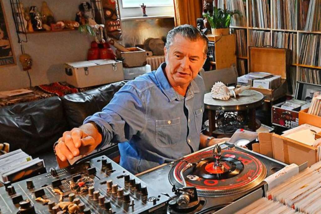 Der Freiburger DJ Jens Galler verteilt Glück in feinen Scheiben