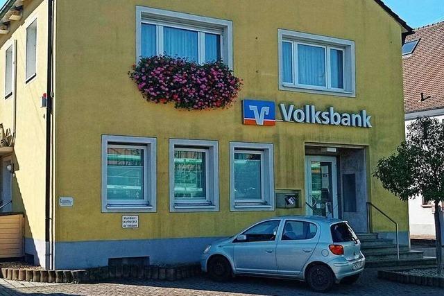 Die Volksbank schließt in Sasbach ihre Filiale