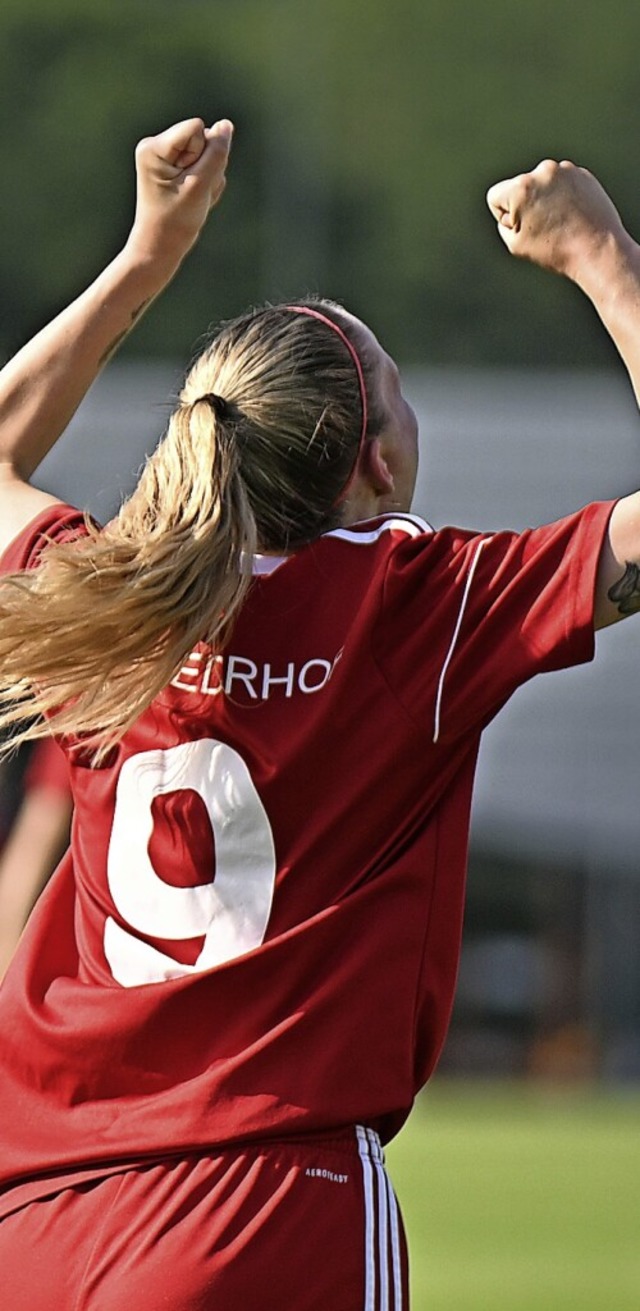 Hattrick: Leonie Goering  | Foto: Achim Keller