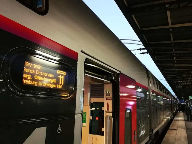 Der Direktzug nach Paris bekommt Verstrkung.  | Foto: Anika Maldacker
