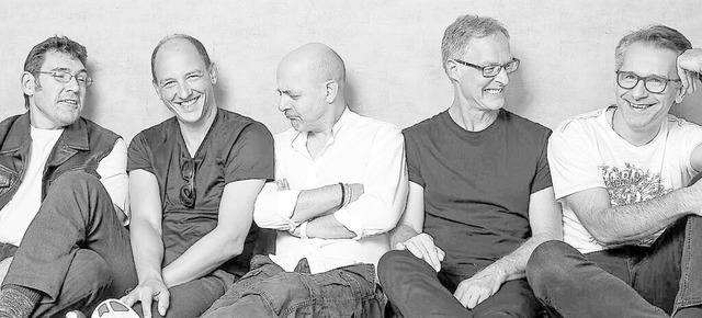 Thomas Weber, Michael Krug, Viktor Sch... (von links) sind &#8222;Rhyna&#8220;.  | Foto: Rhyna